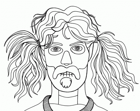 Yucca Flats, N.M.: Wenchkin's Coloring Pages - Skele Zappa