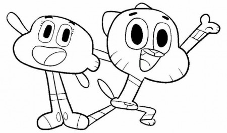 The amazing world of gumball coloring pages | amazing world of ...