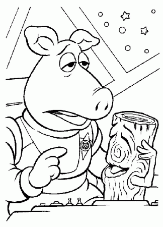 Coloring Page - Muppet show coloring pages 7