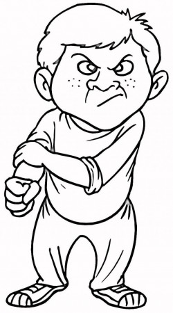 Bully Coloring Page1 Bullying Coloring Pages Kids Coloring Pages 