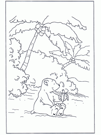 Polar Bear Coloring Pages For Kids | COLORING WS - Coloring Home