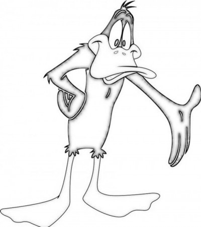 Daffy Duck Coloring Pages Online | 99coloring.com