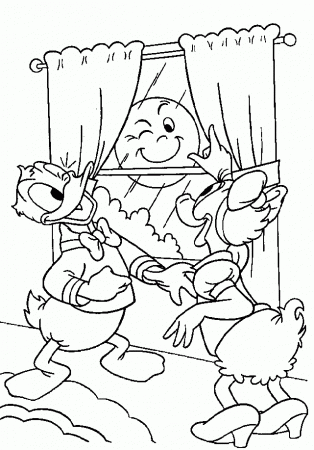 Coloring Page - Donald duck coloring pages 32
