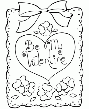 Valentines Day Printable Coloring Pages | Other | Kids Coloring 