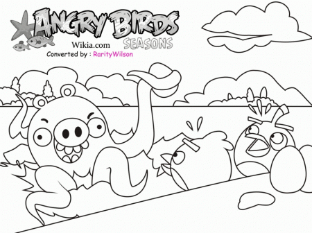 New Angry Birds Coloring Pages Printable Kids Colouring Pages 