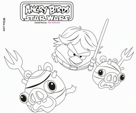 Angry Birds Star Wars Coloring Pages To Print Id 68104 134949 