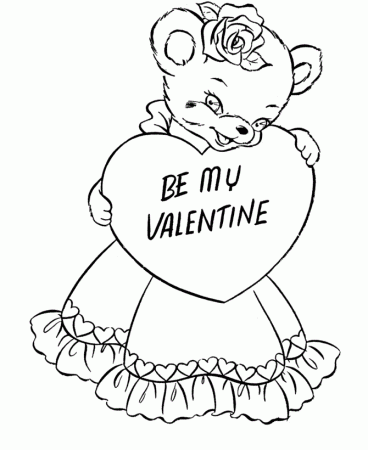 Barbie Coloring Pages barbie valentine coloring pages – Kids 