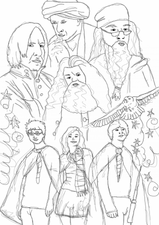 Coloring Pages : Coloring Pages Astonishing Hermione Granger ...