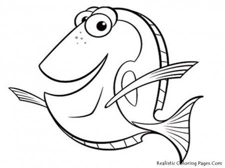 Fish coloring pages 7 – Free Printables
