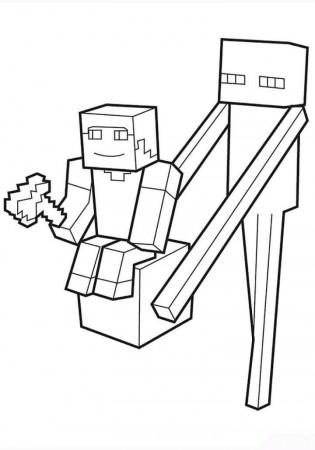 Minecraft Coloring Pages - Best Coloring Pages For Kids in 2021 | Minecraft  coloring pages, Lego coloring pages, Shopkins colouring pages