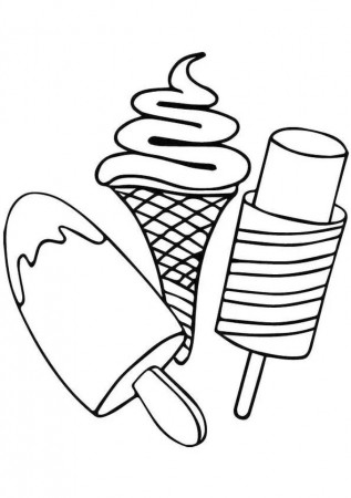 Get This Ice Cream Coloring Pages Free 774r !