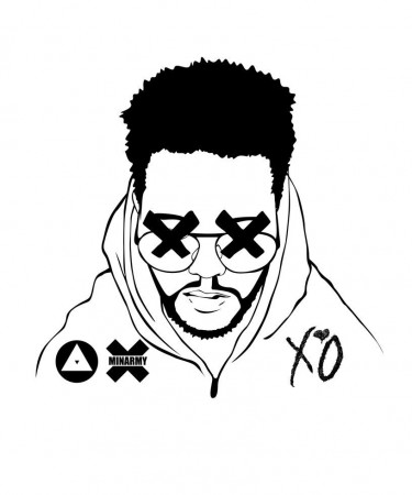 Images > The Weeknd Sketch | The weeknd drawing, Minimalist drawing, The  weeknd