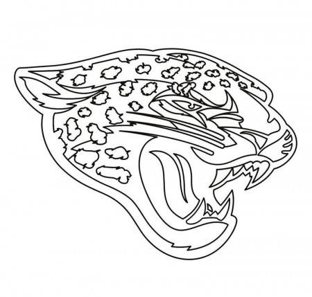 Jacksonville Jaguars Team From Nfl Coloring And Activity Page | Sports coloring  pages, Nfl logo, Jaguars football