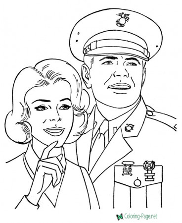 Armed Forces Coloring Pages