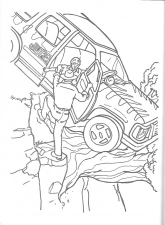Jurassic Park official coloring page - Jurassic Park Photo (43330818) -  Fanpop