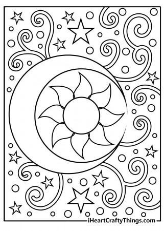 Printable Trippy Coloring Pages (Updated 2022)
