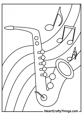 Printable Music Coloring Pages (Updated 2022)