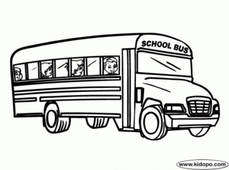 20+ Free Printable School Bus Coloring Pages - EverFreeColoring.com