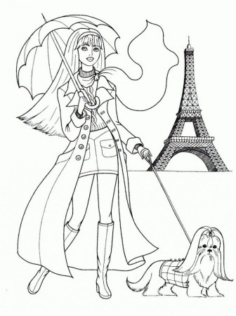 25+ Creative Picture of Fashion Coloring Pages - albanysinsanity.com | Coloring  pages for girls, Cute coloring pages, Princess coloring pages