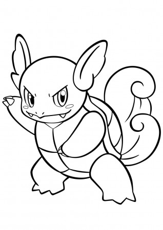 008 Wartortle in 2020 | Pokemon coloring pages, Coloring pages ...
