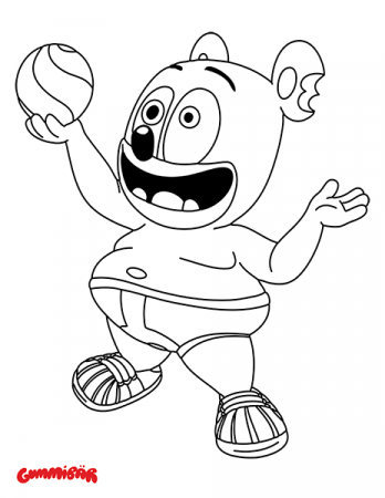 Coloring gummy bear Gummy bear coloring pages clip art library |  Wittie.anayelizavalacitycouncil.com