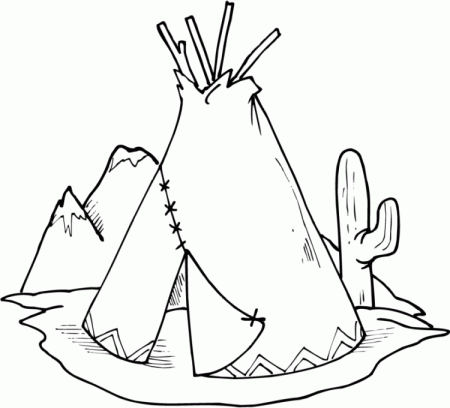 Native american coloring pages to download and print for free