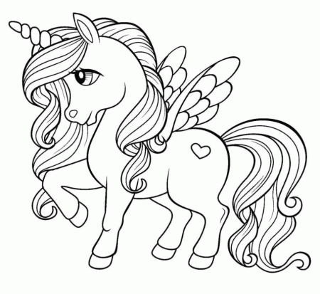 Unicorn Coloring Pages - Coloring Pages For Kids And Adults