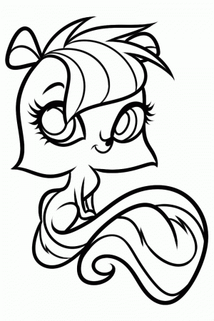Littlest Pet Shop coloring pages for kids to print for free