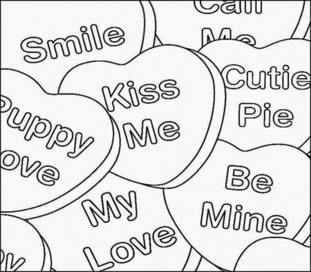 Valentine Coloring Sheets | Free Coloring Sheet