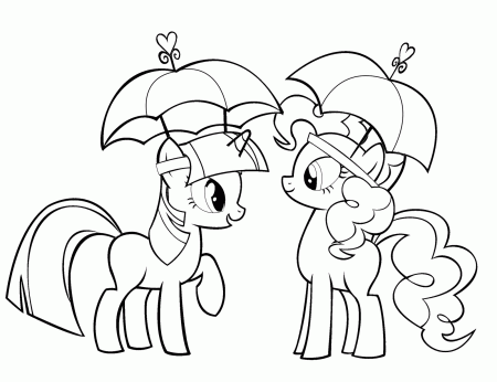 my little pony coloring pages pinkie