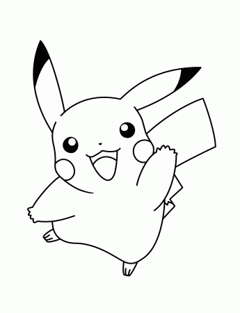 Pokemon Coloring Page Black And White - Coloring Pages for Kids ...
