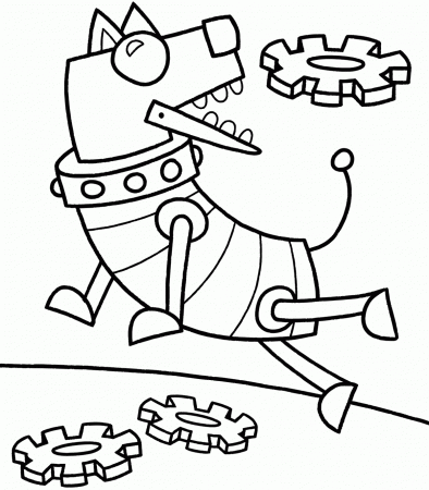 Cooking Robots Coloring Pages Coloring Pages For Kids #chj ...