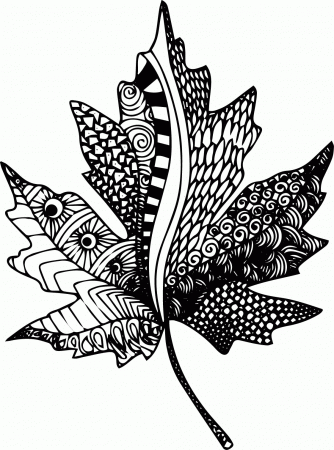 Free Printable Zentangle Coloring Pages