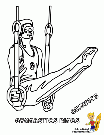 Sporty Olympic Coloring Pages | YESCOLORING | Free | Olympics | Sports