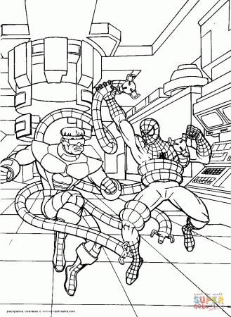 Spiderman coloring pages | Free Coloring Pages