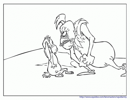 Valentine Holiday Coloring Pages Grinch Whoville - Colorine.net ...