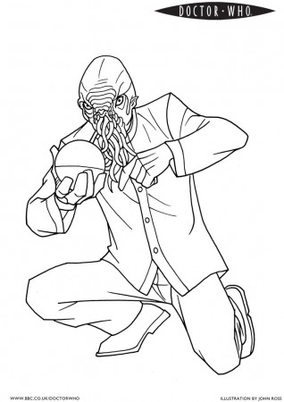 Doctor Who Coloring Pages For Kids