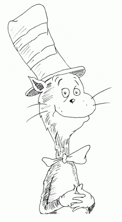 9 Pics of Free Printable Coloring Pages Big Cat In The Hat - Cat ...