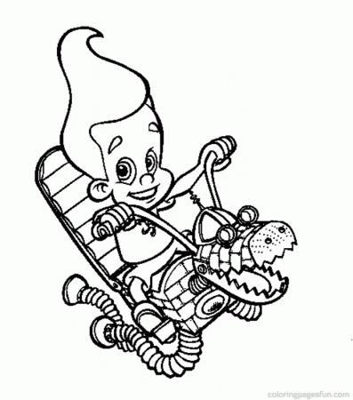 Jimmy Neutron Coloring Pages 30 | Free Printable Coloring Pages 