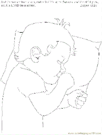 Coloring Pages Samson and Delilah Bible (Peoples > Samson and 