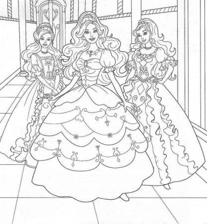 19 Stunning Barbie Nutcracker Coloring Pages | Fun Coloring Ideas