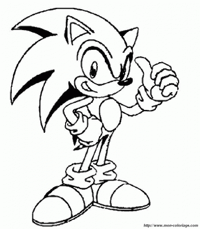 Sonic Coloring Pages To Print | Coloring Pages