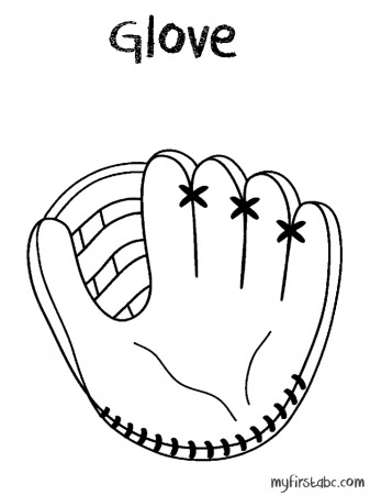 baseball mit Colouring Pages