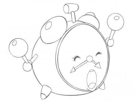 alarm clock Colouring Pages (page 3)