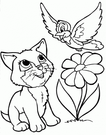 Cat Coloring Pages 42 260949 High Definition Wallpapers Wallalay 