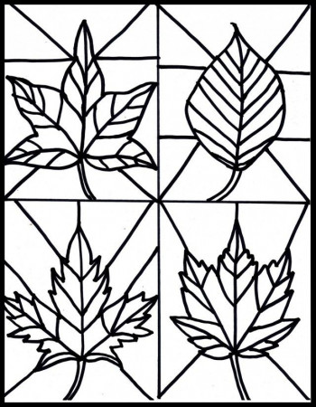 Make It Easy Crafts Kid 39 S Craft Stained Glass Leaves Free 