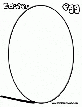 Free Coloring Pages For Easter Eggs | Coloring Pages