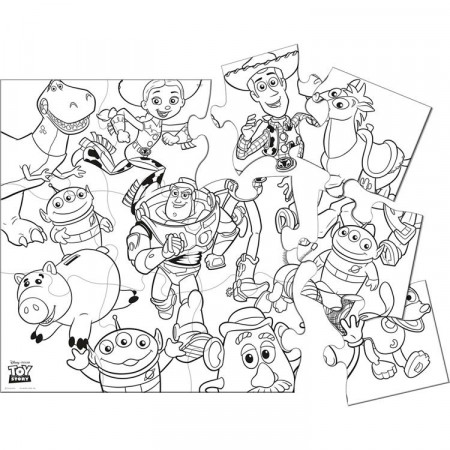 birthday toy story Colouring Pages (page 2)