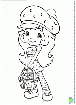 Strawberry Shortcake coloring page