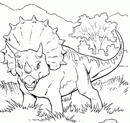 Dinosaurs Coloring Pages 21 | Free Printable Coloring Pages 